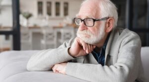 Sad,Tired,Ill,Sick,Lonely,Disappointed,Caucasian,Old,Elderly,Senior