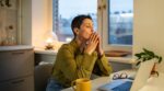 Exhausted,Pensive,Senior,Businesswoman,Suffering,From,Burnout,At,Work,,Sitting